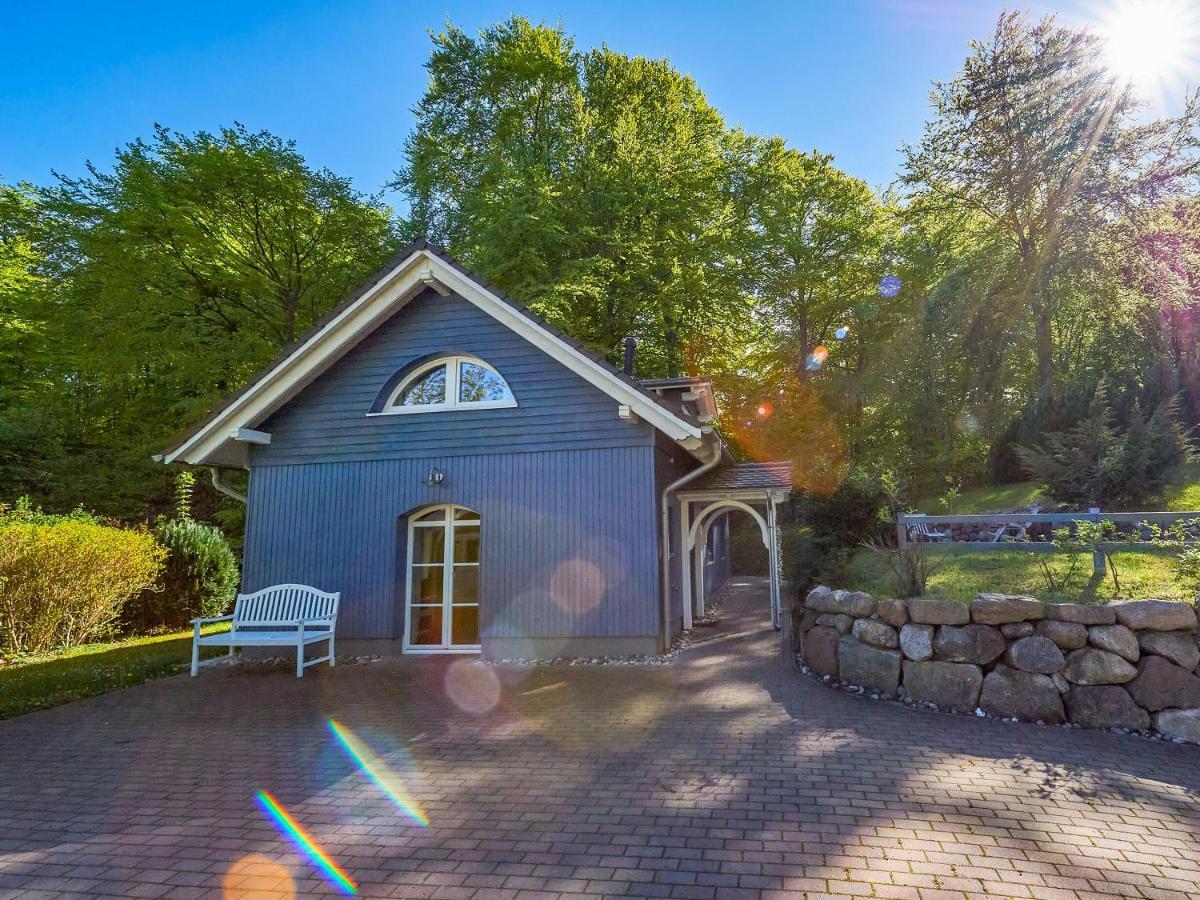 Blaues Strandhaus Sellin Exterior foto