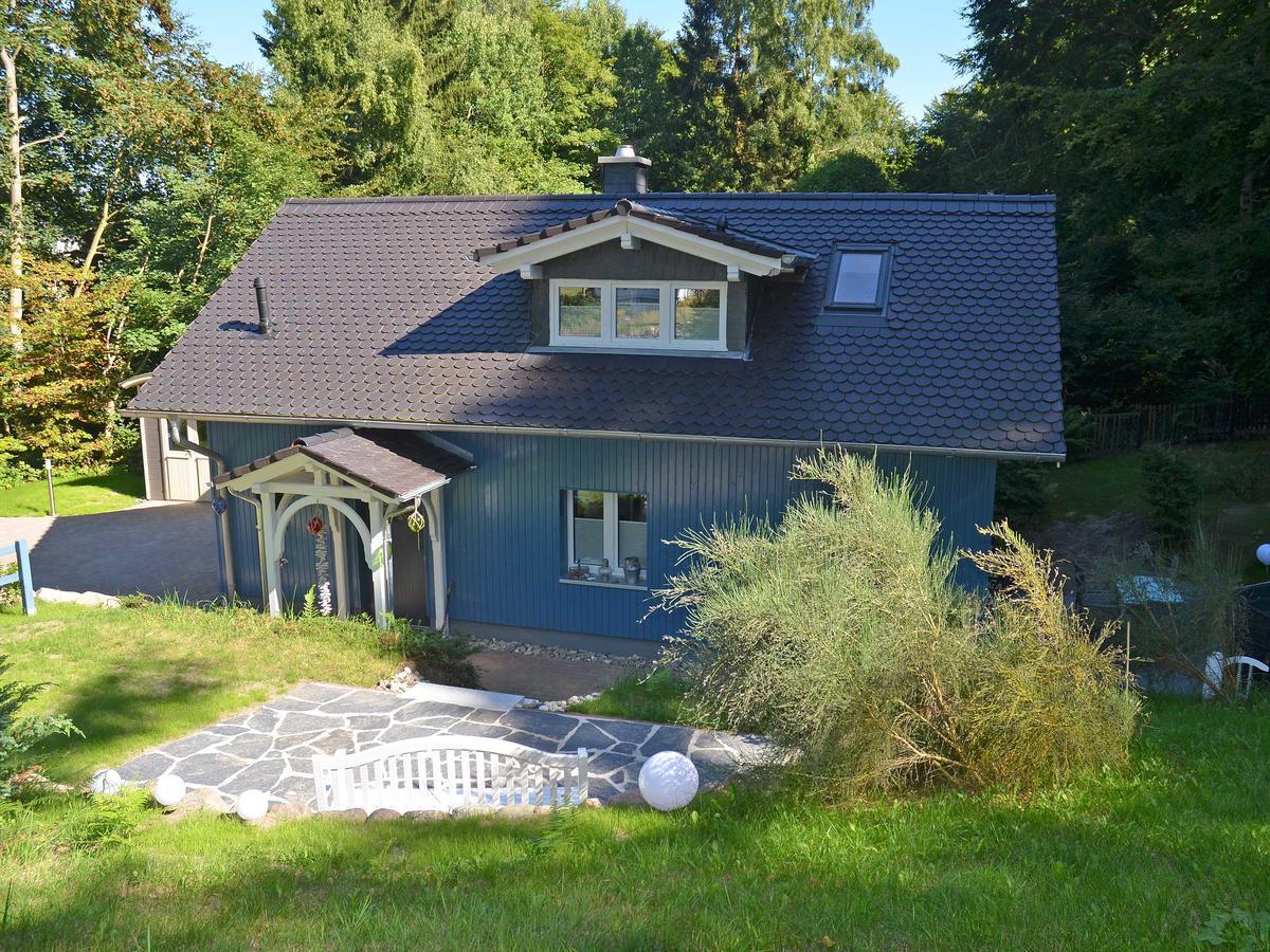 Blaues Strandhaus Sellin Exterior foto
